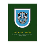2d SFG-A 1 and Reserves Post Card