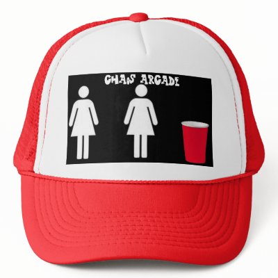 2girls1cup  chaos arcade hats by chaosarcade