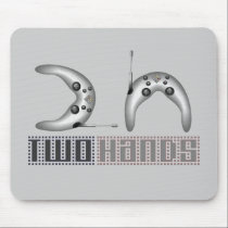 2h (two hands) mousepads by techatfirstsite_II 2h (two hands) mousepads