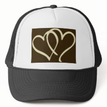 2hearts-Ivory Hats