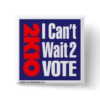 2K10 I Can't Wait 2 Vote shirt