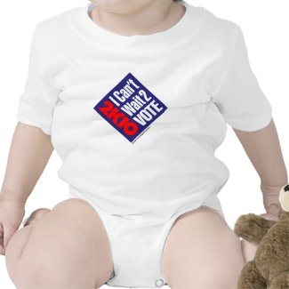 2K10 I Can't Wait 2 Vote shirt