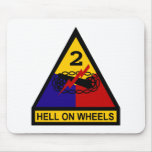 2nd AD Class A Shoulder Patch Mouse Mat
