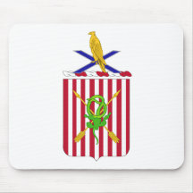 2nd Air Defense Artillery Regimental Coat of Arms Mouse Pad