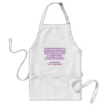 2nd Amdnment - George Mason aprons by BearingArms 2nd Amdnment - George Mason aprons