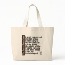2nd Amendment Canvas Bags