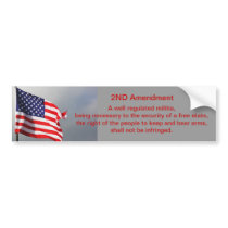 2nd Amendment Bumper Sticker
