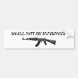 2nd Amendment Bumper Sticker - AK-47