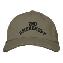 2nd Amendment embroidered hats by cowboyannie 2nd Amendment embroidered hats