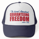 2nd Amendment - Guaranteeing Freedom Since 1791 Mesh Hats