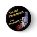 2nd amendment gun permit buttons