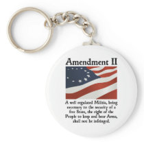 2nd Amendment Keychain