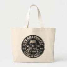 2nd Amendment Medal Canvas Bags