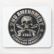 2nd Amendment Medal Mousepads