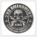2nd Amendment Medal Stickers