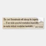 2nd Amendment Revolution (Kennedy) Bumper Sticker