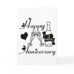 2nd. Anniversary Greeting Card