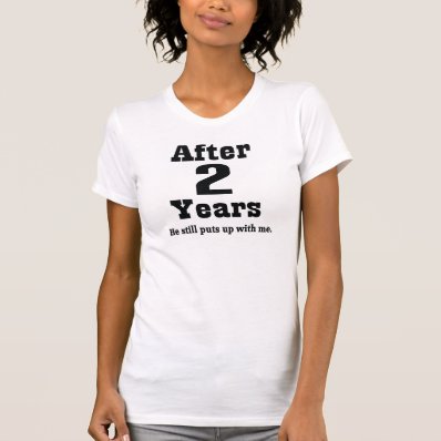 2nd Anniversary  Funny  Tshirt