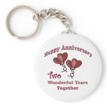 2nd. Anniversary Key Chain