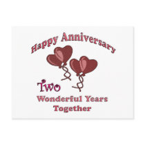 2nd. Anniversary Post Cards