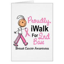 2nd Base Greeting Card