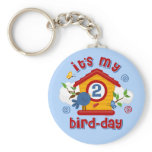 2nd Bird Day Keychain