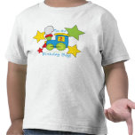 2nd Birthday Boy Train Shirt