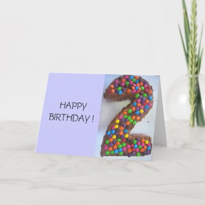 2nd birthday cake cards by cardart