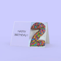 2nd birthday cake cards by cardart 2nd birthday cake cards
