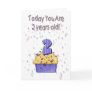 2nd Birthday Card - Customized