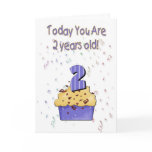 2nd Birthday Card - Customized