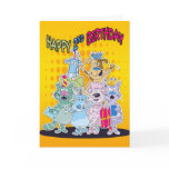 2nd Birthday Card - Moonies Doodlematoons