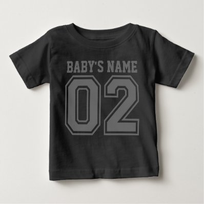 2nd Birthday  Customizable Baby&#39;s Name  Shirts