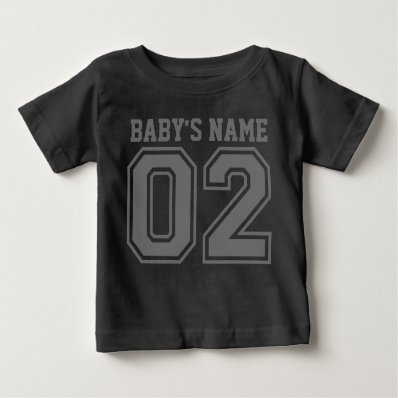 2nd Birthday  Customizable Baby&#39;s Name  T Shirt