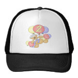 2nd Birthday Floating Bear Trucker Hat