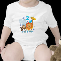 2nd Birthday Jungle t-shirts