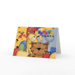 2nd Birthday Party Greeting Cards