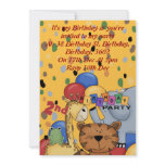2nd Birthday Party Custom Invitation