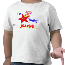 2nd Birthday Party Shirt Red Smiley Stars