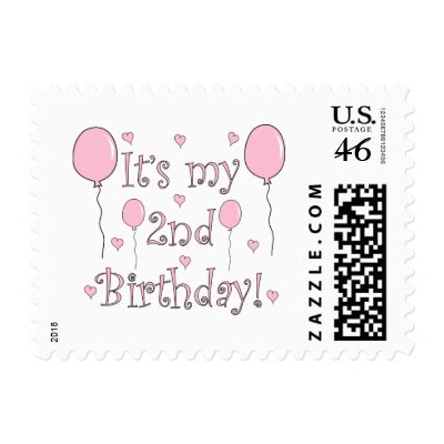 2nd Birthday Stamps by totallypainted