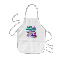 2nd Birthday Space Birthday Apron