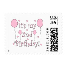 2nd Birthday Stamps