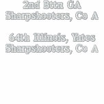 2nd Bttn GA Sharpshooters, Co A 64th Illinois, ...
