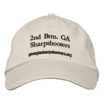 2nd Bttn. GA Sharpshooters, georgi... - Customized embroidered hats