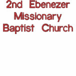 2nd Ebenezer Missionary Baptist Church Embroidered Polo Shirt