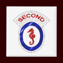 2nd Engineer Brigade magnets