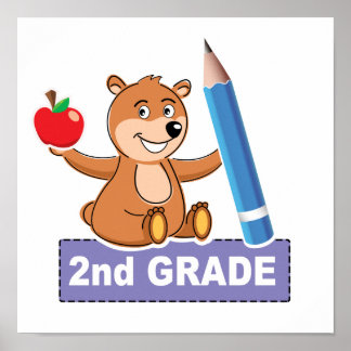 Second Grade Posters, Second Grade Prints, Art Prints, Poster Designs