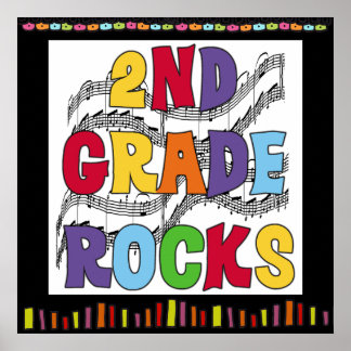 2nd Grade Posters | Zazzle