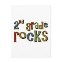 2nd Grade Rocks Second Post Card