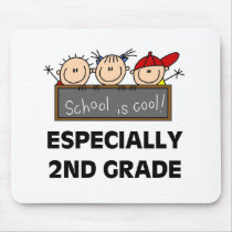 2nd Grade School is Cool mousepads by school_teacher 2nd Grade School is Cool mousepads